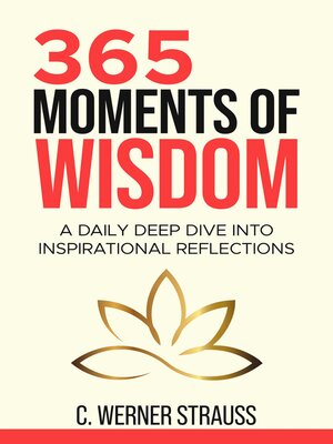 cover image of 365 Moments of Wisdom